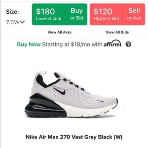 Nike air max 270